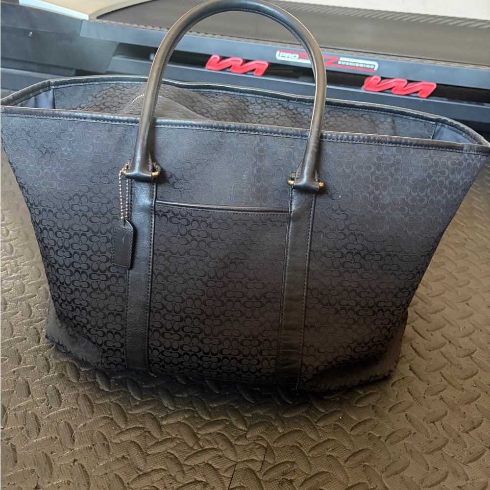Vintage Coach 3602 Large Signature Tote Bag